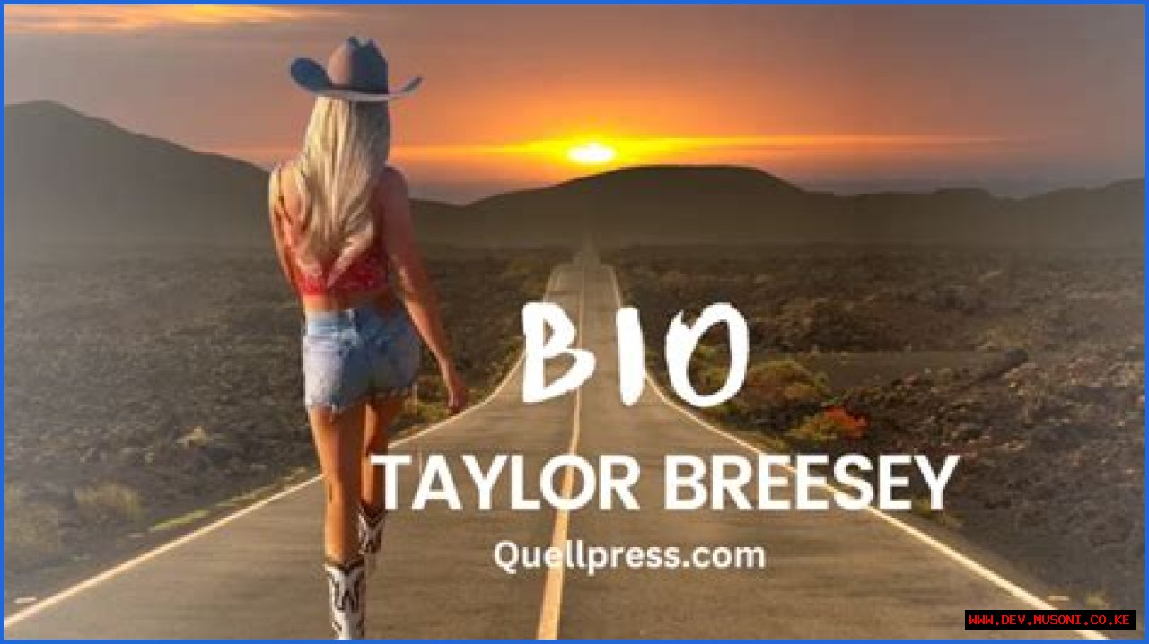 Taylor Summers: The Rising Star In The Entertainment Industry