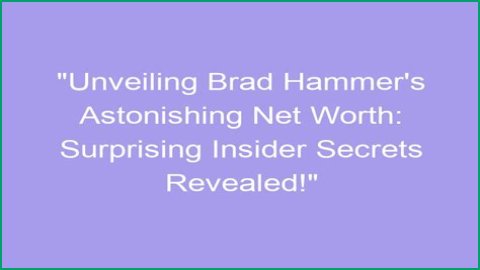 Unveiling The Secrets Of Aj Hammer's Net Worth: Discoveries And Insights